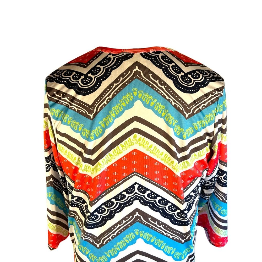 Lolly Wolly Doodle Shirt Womens Size XL Elephant Tunic - Picture 16 of 16